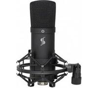 Stagg SUM45 SET - Pack microphone cardioïde USB (micro, stand, suspension, filtre anti-pop, câble USB) G