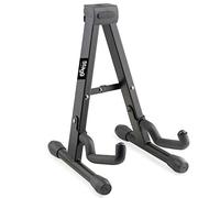 Stagg SUVM-A100BK Support Pliable pour Ukulélé, Mandoline et Violon, Noir | Cadre acier, caoutchouc souple sur crochets et dosseret, verrouillage, pliage à plat - 19x21x30cm, 0,8kg