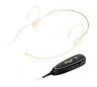 Stagg SUW 12H-BE - Micro-casque sans fil de 2,4 GHz, couleur beige (avec émetteur et récepteur) G