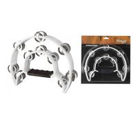 Stagg TAB-1 WH Cutaway 20 jingles