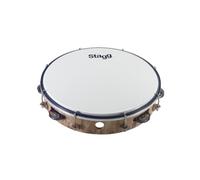 Stagg TAB-110P/WD Tambourin avec cymbalettes 10"