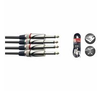 Stagg Music Câble Twinkabel – Jack – 6 m