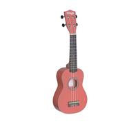 Stagg Music Ukulélé Soprano US-LIPS Rose avec housse