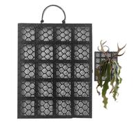 Staghorn Fern Board, Vertical Plant Wall Planter Frame Board, Platycerium Orchids Mount, for Garden, Indoor, Outdoor, Office, Dorm, Bedroom, Balcony