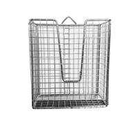Staghorn Fern Mounting Kit, 304 Steel Basket, Vertical Orchid Holder, 6.3in | Vertical Plant Display, Rust Resistant Steel Construction, Space Saving Basket, Supports Orchids Ferns In Garden Balcony