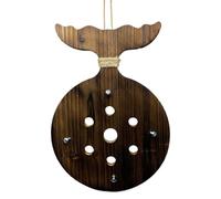 Staghorn - Support de fougère en bois - Support rustique Platyceriums - Support vertical pour orchidées pour balcon, chambre à coucher, appartement, décoration murale d'intérieur de jardin