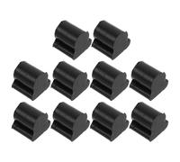 STAHAD 10 Pièces de Tampons en Caoutchouc 4 MM pour Valves Rotatives, Butées pour Instruments de Musique Cuivre, Adaptés aux Tubas et Cors Français, Composant d'Arrêt pour Soupapes