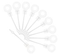 STAHAD 10pcs Outil de Débouchage Plastique pour Trou de Vidange de Réfrigérateur Léger et Compact Facile à Insérer et Retirer Cuisine et Maison