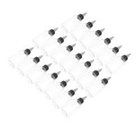 STAHAD 20 pièces Lot de Flacons Squeeze PE Transparent Distributeur Vide à Embout Précis pour Huile Pigment Dosage Contrôlé et Portable