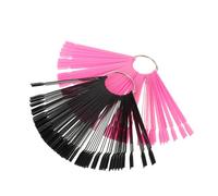 STAHAD 200 Pièces Échantillons d'ongles palette de mélange d'art d'ongle planche de couleur des ongles bâtons d'affichage à ongles Palette de manucure en résine