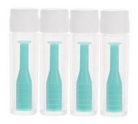 STAHAD 4 Pièces Kit Ventouses pour Lentilles de Contact Vertes avec Étui Outil Insertion et Retrait Hygiénique pour Lentilles Rigides et Souples Adapté pour Voyage et Usage Quotidien