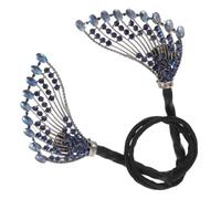 STAHAD Accessoire Coiffure Chignon à Ailes pour Cheveux Fins, Outil Multifonction pour Chignon Français, Petits Élastiques à Cheveux, Convient Mariage et Fête, Facile à Utiliser, Toucher