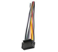 STAHAD Adaptateur de Faisceau de Câblage pour Autoradio Stéréo Voiture, Câble Audio Compatible Systèmes Standard, Connecteur Radio Voiture Robuste pour Installation Simple et