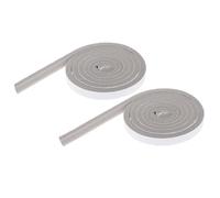 STAHAD Bande D’étanchéité Autocollante en Éponge 200x1,5x1 Cm, Lot de 2 Rouleaux, Joint Coupe-vent et Isolant Phonique pour Cadres de Portes et Fenêtres, Résistance à L’eau