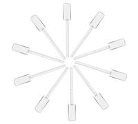 STAHAD Bâtonnets d'Affichage Couleurs Nail Art 32 Pièces Transparent pour Présentation Faux Ongles et Organisateur Vernis