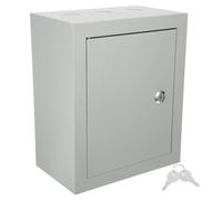 STAHAD Boîte de Jonction en Fer Étanche à L'eau la Poussière, Boîtier Électrique Extérieur Robuste, Protection Anti-intempéries pour Installation Industrielle et Maintenance Facile