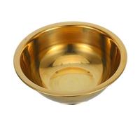 STAHAD Bol Décoratif en Cuivre Doré 12 Cm pour Offrandes Bouddhistes Bol D'offrande Rituel pour Autels de Prière et Contemplation Cérémonie et Décoration Intérieure