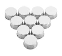 STAHAD Bouchons Hermétiques à Vis en Aluminium 50 Unités 24 MM Joint Étanche, Bouchons Métalliques pour Bouteilles en Verre, pour Stockage de Liquide