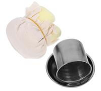 STAHAD Brosse à Huile en Acier Inoxydable 2 Pcs Plateau, Essuie-glace Résistant à L'usure Cuisine et Barbecue, Balai Multifonctionnel pour Étalement D’huile Uniforme, Adapté aux Crêpes