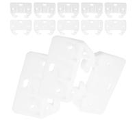STAHAD Butées de Tiroir en Plastique Antidérapantes Grosse Taille Forme Crabe 15 Pièces 58x41x16 Mm pour Réparation et Remplacement Tiroirs la Cuisine, Kit Pièces de Rechange