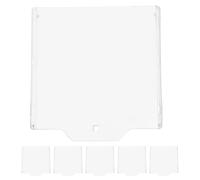 STAHAD Cache Interrupteur Mural Transparent Lot de 6 Protection Déclenchements Accidentels pour Systèmes d'Alarme Incendie Habitat et Entreprise