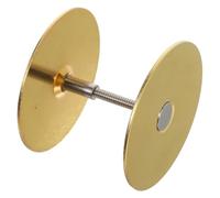 STAHAD Cache-Trou de Serrure de Porte en Acier Inoxydable, Plaque de Recouvrement Vis, Bouchon pour Trou de Porte Haute Sécurité, Adapté en Bois, Usage Intérieur et Extérieur