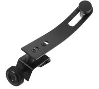 STAHAD Clip de Microphone pour Batterie en Alliage Résistant à L'usure et Antichoc, Support Noir pour Microphone, Accessoire Professionnel pour Industrie Musicale