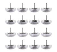 STAHAD Clous Plats Robustes pour Meubles sans Pieds, Lot de 24, Installation Facile sans Outil, Protection pour Meubles de Bureau et Chaises