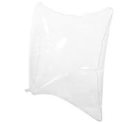 STAHAD Coussin Gonflable Transparent 36x36 Cm, Oreiller Imperméable Portable Multifonction pour Camping, Canapé, Voyage - Insert Coussin Léger et Compact, Matériel de Camping Pratique