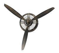 STAHAD Décoration Murale Vintage Hélice Ancienne Forgé Style Industriel Ornement Rétro pour Bar à Domicile Applique Murale Créative ou Bureau