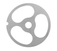 STAHAD Disque Hachoir à Viande 3 Trous en Acier Inoxydable pour Poussoir à Saucisses Accessoire Polyvalent pour Hachoir Manuel et Fabrication de Saucisses Maison