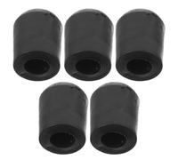 STAHAD Embouts Anti-dérapants pour Pique de Contrebasse en Caoutchouc, Lot de 5 Pièces, Protection Stable et Silencieuse pour Accessoires de Basse, pour Instruments à Cordes D’orchestre