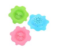 STAHAD Filtre Évier Silicone Forme Fleur Tamis Cuisine Panier Anti-cheveux pour Lavabo et Filtre Drain Salle de Bain Vert Facile à Installer et Résistant