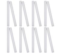 STAHAD Lot de 25 Bâtonnets en Mousse Blanche, Barres de Support Flexibles pour Housse à Rabat de Canapé, Accessoires Antidérapants pour Comblement D’Interstices et Maintien de Housse