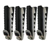 STAHAD Lot de 4 Capodastres pour Guitare Folk et Ukulélé, Maintien des Cordes, Réglage Rapide, Intonation Précise, Accessoires pour Guitares Acoustiques et Électriques, pour Concerts et