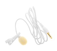 STAHAD Microphone Cravate Filaire pour Smartphone Clip, Mini Micro Portable Compact, pour Enseignement, Réunion et Enregistrement Audio, Compatible Téléphone, Noir