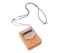 STAHAD Mini Kalimba à Main 9 Touches en Bois et Métal, Instrument de Musique Portable Compact pour Débutants Adultes et Adolescents, Facile à Apprendre