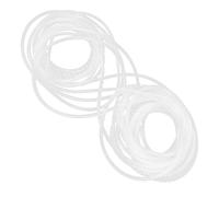 STAHAD Organisateur de Câbles Spiralé en Nylon 15M Gaine Isolante pour Appareils Électroniques et Bureau Enrouleur de Fil Blanc