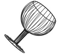 STAHAD Organisateur de Dosettes de Café en Fer Noir Multifonctionnel de Verre à Vin, Support de Rangement la Cuisine Compact pour Bureau ou Coffee Shop