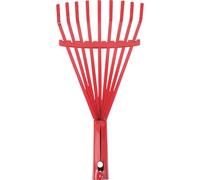 STAHAD Outil de Jardinage Râteau sans Manche en Métal Forgé, Râteau à Main pour Désherbage et Nettoyage de Feuilles Mortes Jardin et Espaces Verts