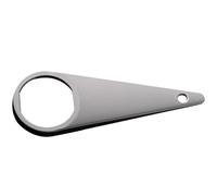 STAHAD Ouvre-bouteille Manuel en Alliage de Zinc Argenté, Léger et Résistant, Outil Facile à Utiliser pour Ouvrir Bières et Boissons Gazeuses la Maison Fête