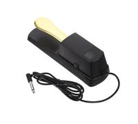 STAHAD Pédale de Sustain pour Clavier Électronique Portable, Accessoire Pratique en Métal Doré, Compatible Piano Midi, Pédale Forte Légère et Compacte pour Instruments de Musique