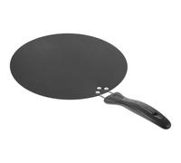 STAHAD Poêle Plate Antiadhésive 30 CM Résistante en Alliage Robuste, pour Crêpes et Steaks, Compatible Four et Feu de Camp, Usage Domestique et Professionnel