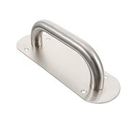 STAHAD Poignée de Porte en Acier Inoxydable Plaque Large de Tirage, Adaptée pour Portes Commerciales et Installation Rapide