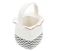 STAHAD Porte-ustensiles en Céramique Carré Cuisine, Pot de Rangement pour Baguettes, Cuillères et Fourchettes, Organisateur Pratique et Compact pour Vaisselle, Accessoire Cuisine