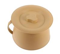 STAHAD Pot de Chambre Urinoir Portable avec Couvercle Pot Urinoir Unisexe Stable Antidérapant Seau Hygiénique Pratique pour Adultes Garçon Fille et Personnes Âgées