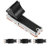 STAHAD Potentiomètre à Glissière Linéaire 10k Lot de 4, Outil de Réglage Droit pour Console de Mixage Dj, Remplacement Précis pour Équipement Audio et Platine Vinyle, Accessoire