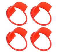 STAHAD Protections Imperméables 6,5 Pouces Lot de 4 en ABS Monobloc Solide, Housses pour Haut-Parleurs de Voiture Adaptées à L’Usage Extérieur et Installation Audio