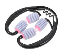 STAHAD Rouleau de Massage Musculaire pour Jambes en Pp Noir, Design Compact, Favorise une Meilleure Circulation Sanguine, pour Se Détendre en Regardant la Télévision