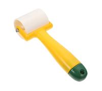 STAHAD Rouleau de Pressage Manuel et Outil de Lissage Peint, Plastique Solide Roulement Robuste, Bords Arrondis pour Finition Précise, pour Décoration Murale